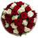 букет из красных и белых роз. Пловдив